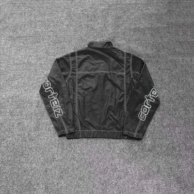 Cortez Track Jacket Black Sporty Style