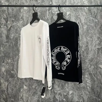 C.P. Company Long Sleeve White Casual T-Shirt