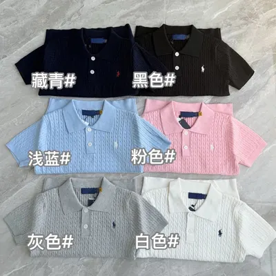 Polo Ralph Lauren Knit Polo Navy Blue Casual Shirt