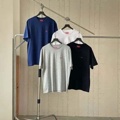 Basic T-Shirt Gray Crewneck Casual Tee