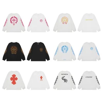 Ricardo Long Sleeve White Casual T-Shirt