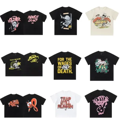 Trap T-Shirt Black Graphic Streetwear