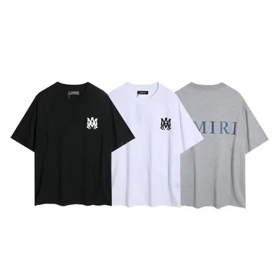 Miri T-Shirt Black White Gray Casual