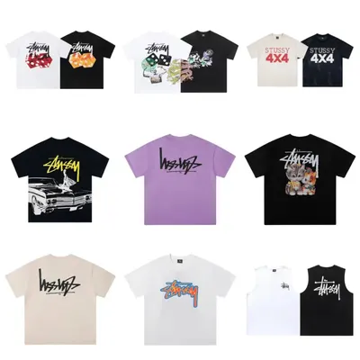 Stussy Graphic White Casual T-Shirt