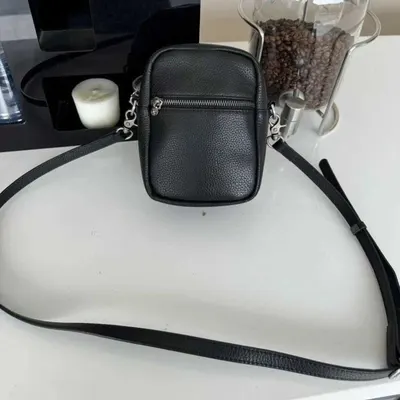 Leather Mini Crossbody Black Fashion Bag