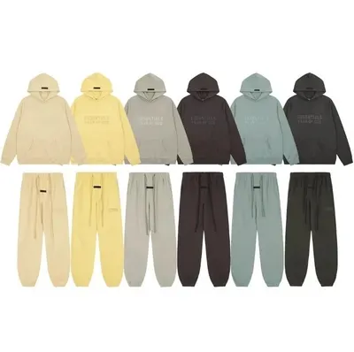 Essentials Hoodie Set Multi Color Casual Outfit