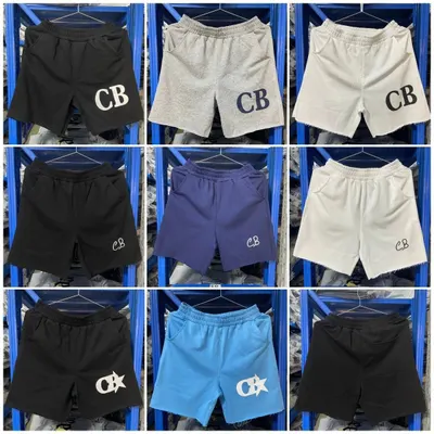 CB Logo Cotton Shorts Black Casual