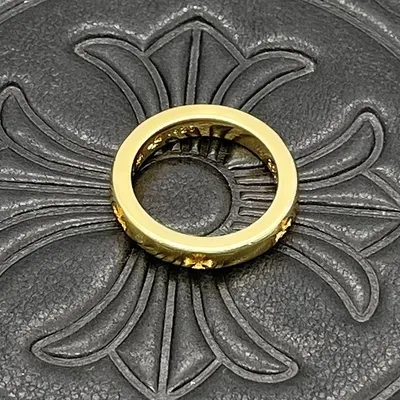 Gold Band Ring Yellow Classic Jewelry