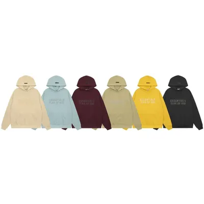 Fear Of God Essentials Hoodie Multi Color Casual Hoodies
