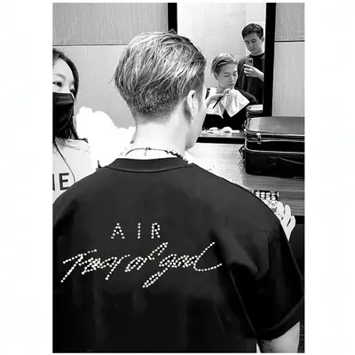 Air Theory of Love Black Casual T-Shirt