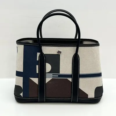 Geometric Print Tote Bag Multi Color Fashion Handbag