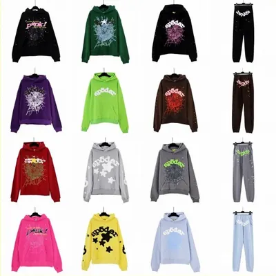 Spider Hoodie Multi Color Casual Sweatshirt