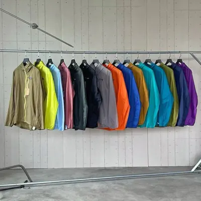 Patagonia Lightweight Rain Jacket Multi Color Outdoor Jacket