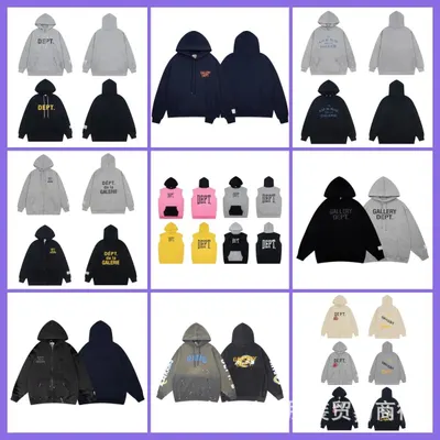 DEPT. Hoodie Gray Casual Sweatshirt